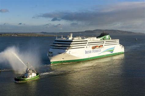 Irish Ferries owner sees profits and revenues rise in first half of 2024.